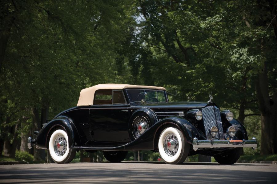  Packard Twelve 2/4-Passenger Coupe Roadster 1936 года  (фото 17 из 17)